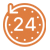 24 hours icon