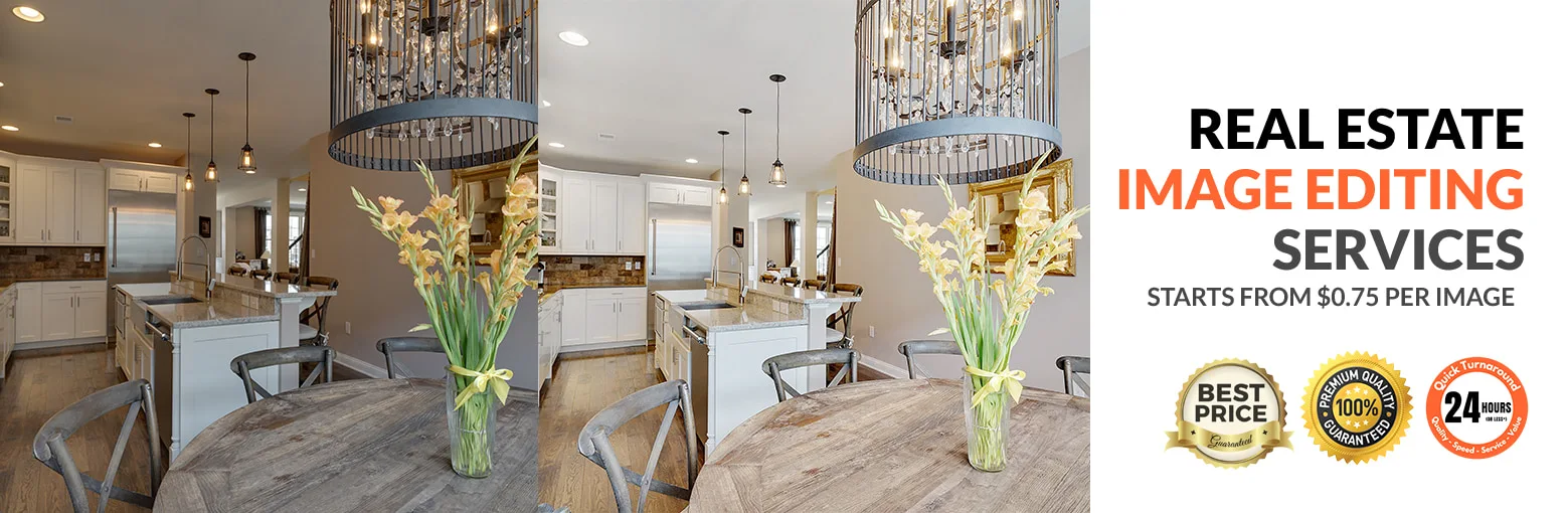 Real estate image editing services