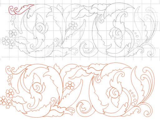 Hand-drawn Image Artwork Converted to Vector